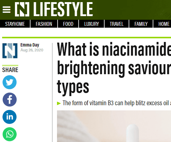 What is niacinamide.