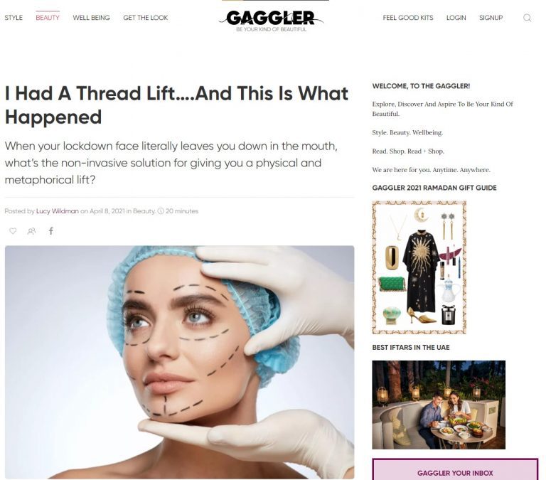 Feature in Gaggler
