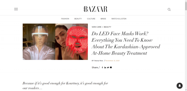 Do LED face masks work Everything You Need To Know